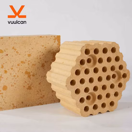 Tijolo de argila de fogo alto da alumina da indústria refratária para a caldeira da fornalha da cúpula redonda